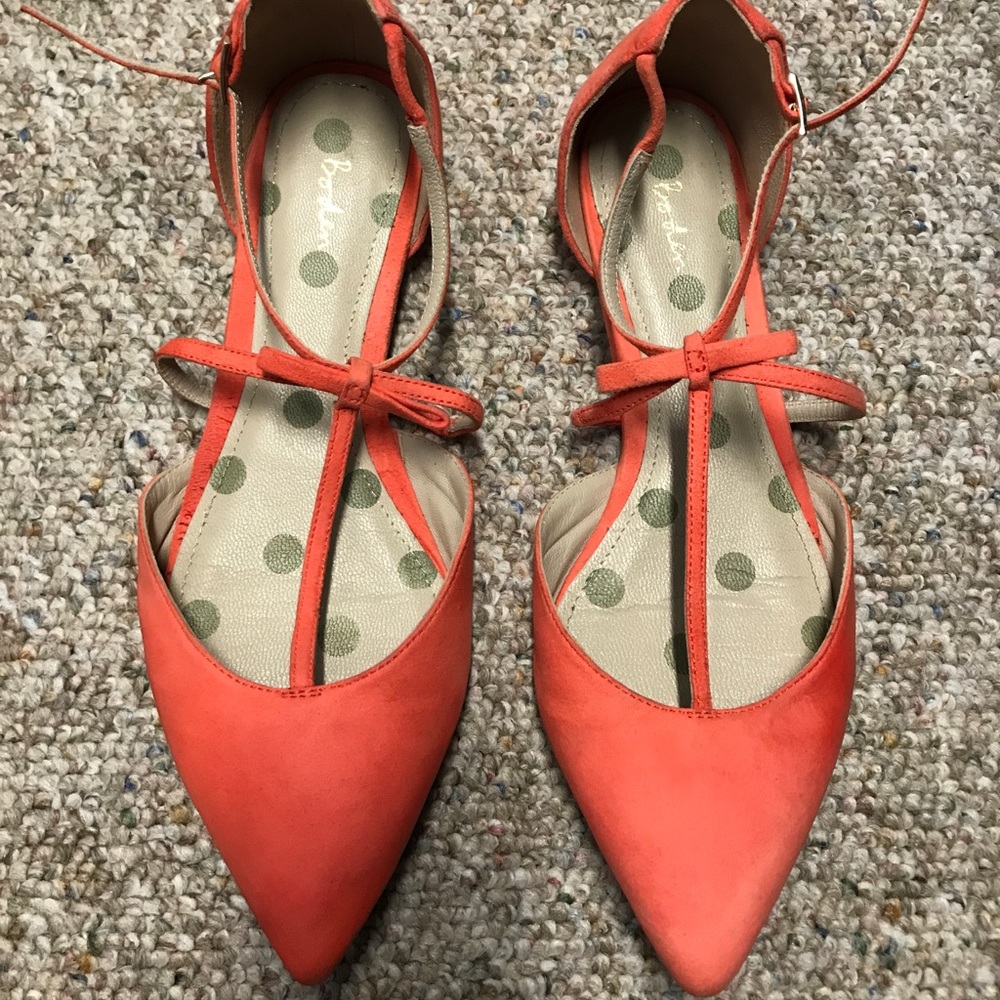 Boden Orange Flats